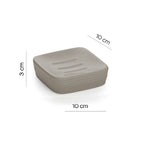 Portasapone in ceramica Gedy serie Kelly - Tortora Chiaro