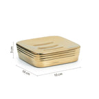 Portasapone in ceramica Gedy serie Kelly - Oro
