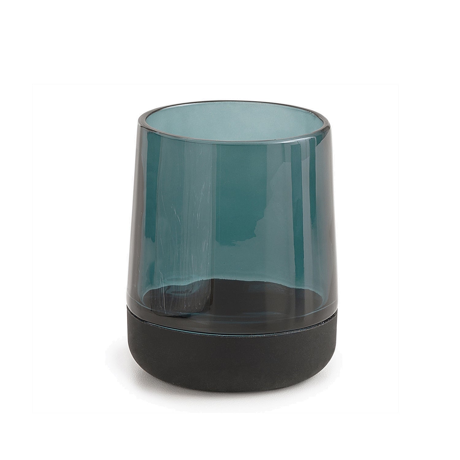 Portaspazzolini in vetro Gedy serie Nicole - Verde