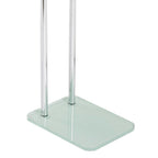 Piantana porta asciugamani Metaform Zero in acciaio cromato