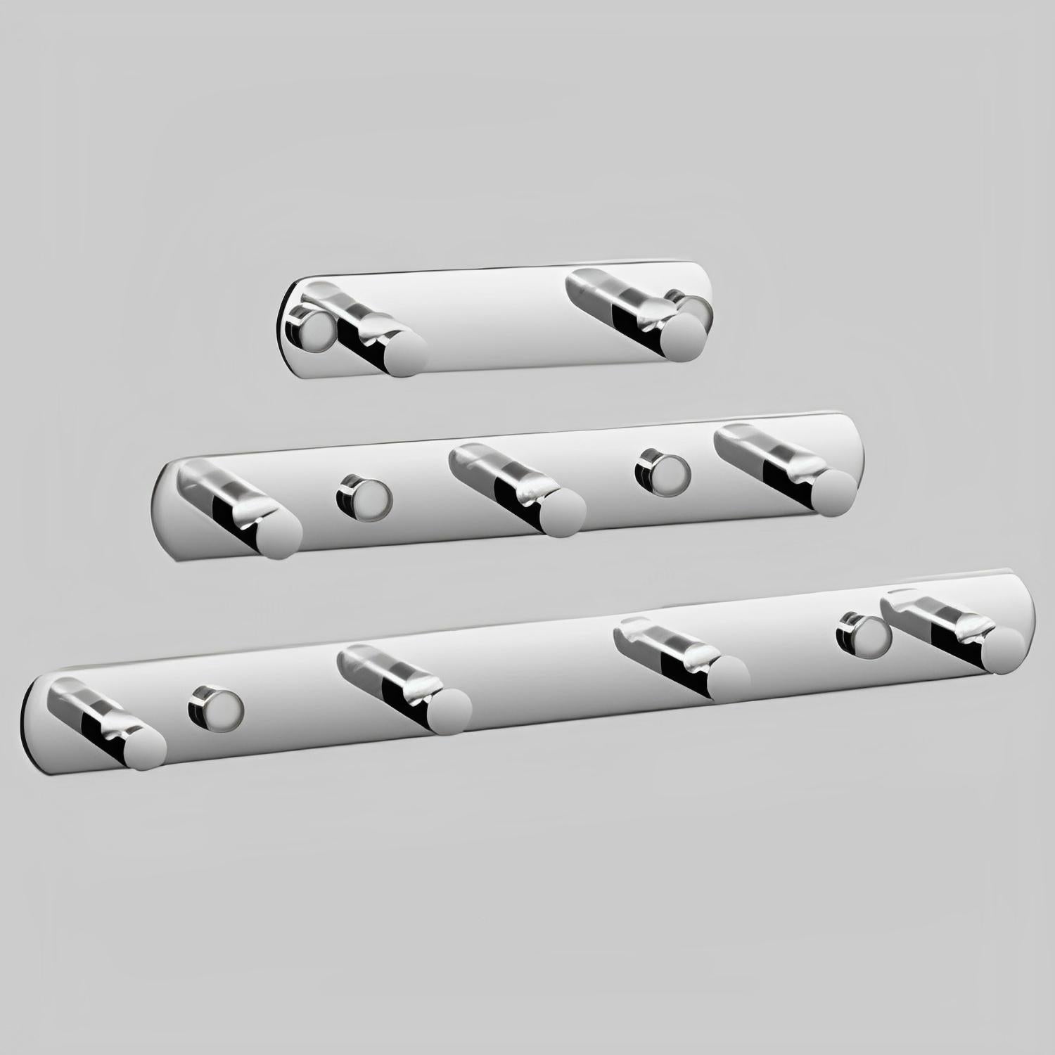 Appendino multiplo 2 posti BathCore serie Giulia â€“ Cromo