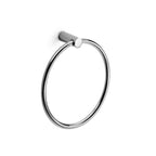 Anello porta asciugamani da muro collezione Picola by Lineabeta in ottone cromato