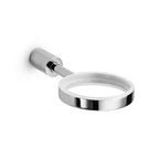 Supporto singolo per sostegno bicchiere portaspazzolino in ottone cromato Picola by Lineabeta