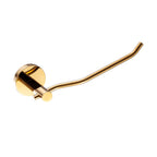 Portarotolo serie Arte con attacco singolo in ottone oro
