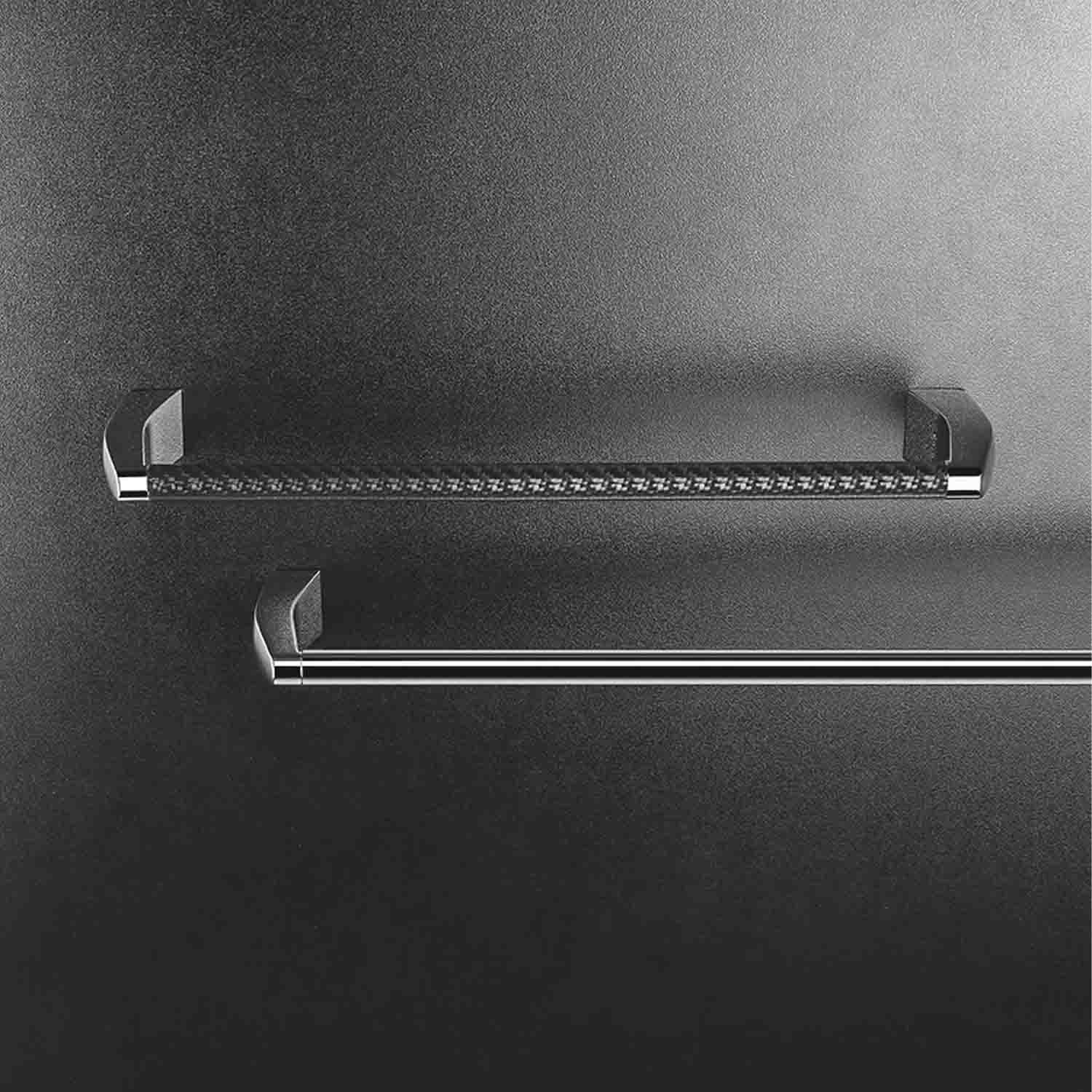 Porta salviette 50cm in ottone collezione Road di Colombo Design