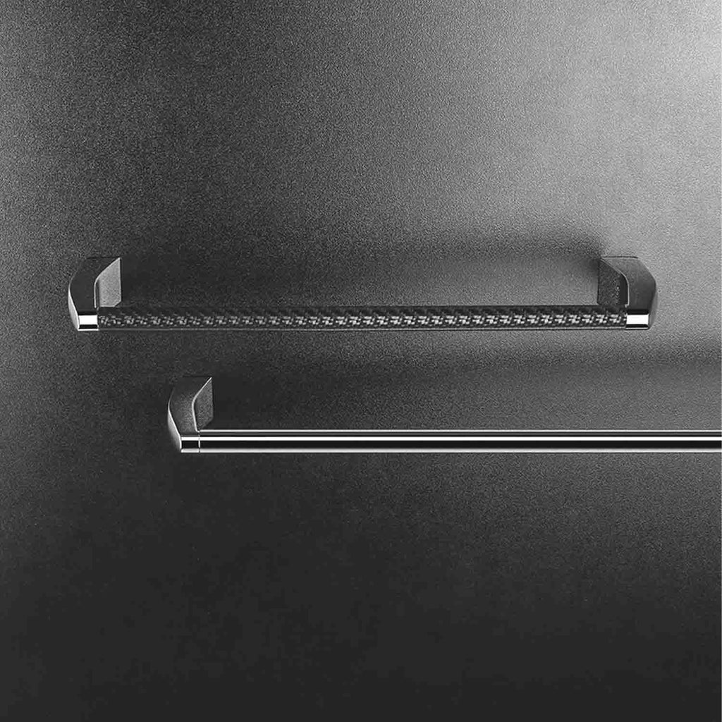 Porta salviette 65cm in ottone collezione Road di Colombo Design