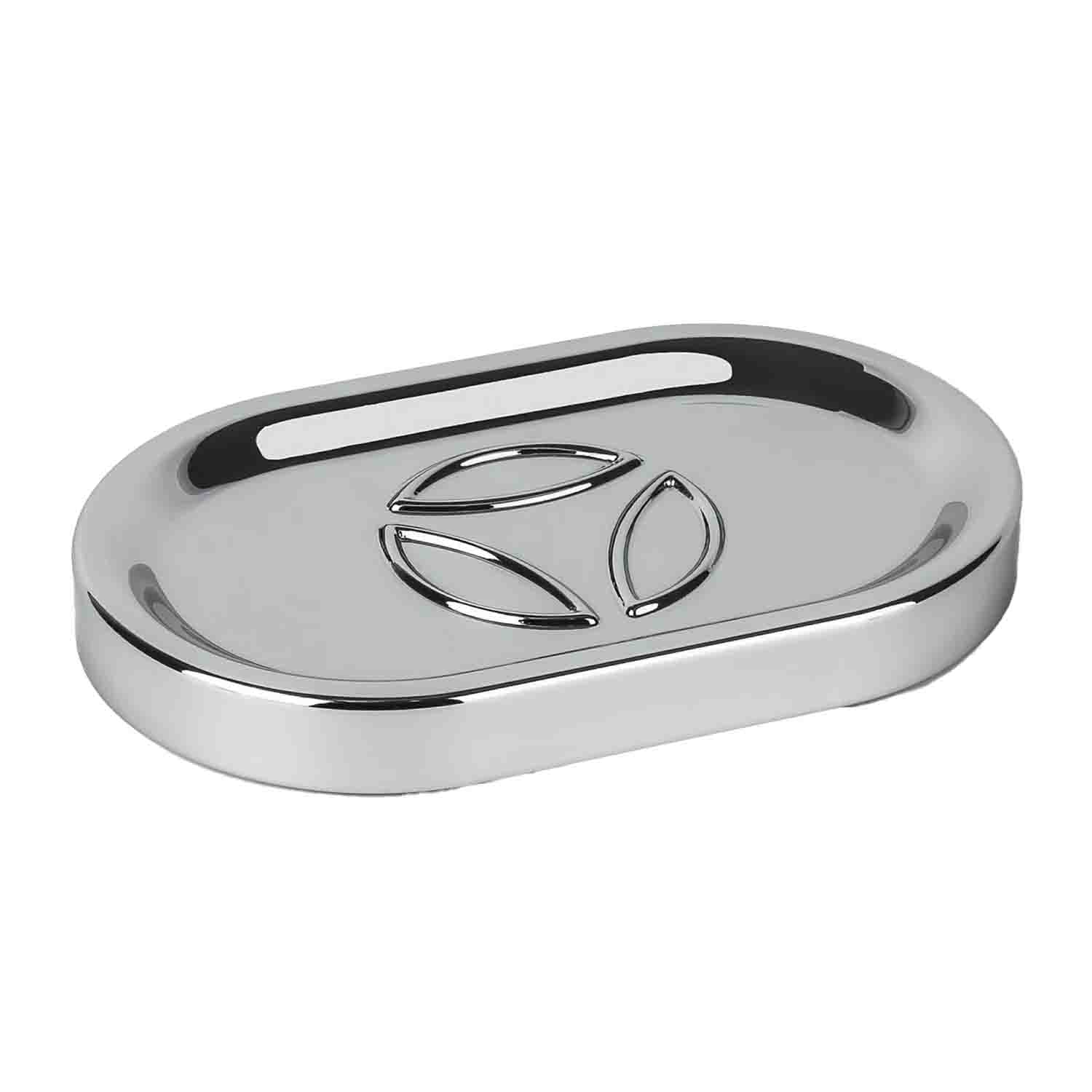 Porta sapone d'appoggio in ottone collezione Road di Colombo Design
