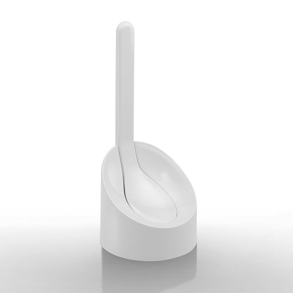 Scopino wc da appoggio modello Cucciolo di Gedy - Bianco