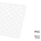 Tappeto antiscivolo vasca 38x60 modello Maim di Gedy - Bianco