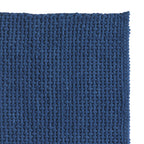 Tappeto 50x50 in cotone e poliestere con fondo antiscivolo Knot di Gedy - Blu