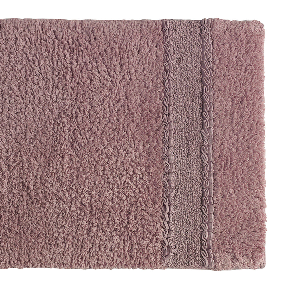 Tappeto in cotone con fondo antiscivolo Miss di Gedy - Rosa