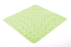 Tappeto antiscivolo doccia 53x53 modello Solid di Gedy - Trasparente verde
