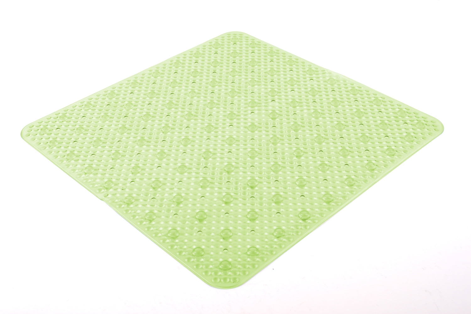 Tappeto antiscivolo doccia 53x53 modello Solid di Gedy - Trasparente verde
