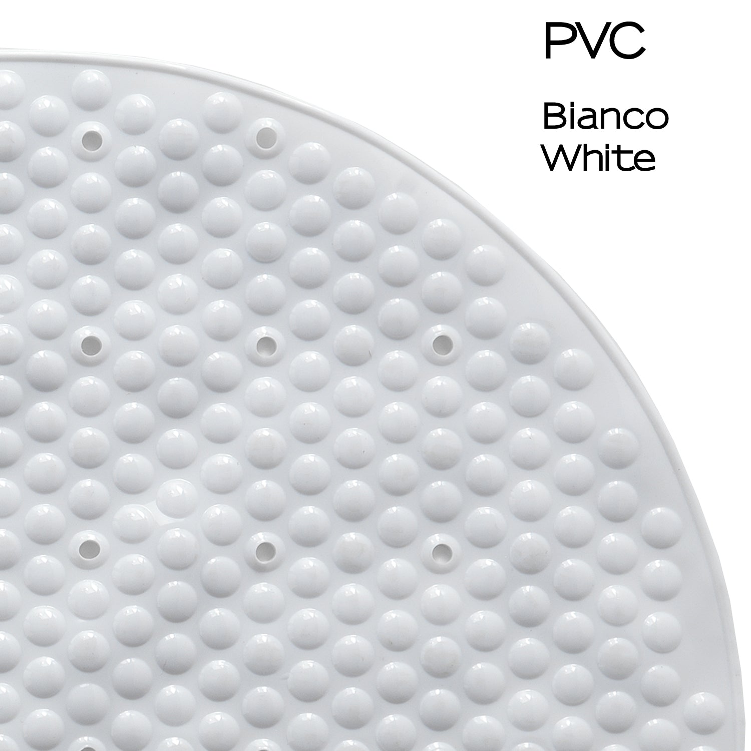 Tappeto antiscivolo vasca modello Solid di Gedy - Bianco