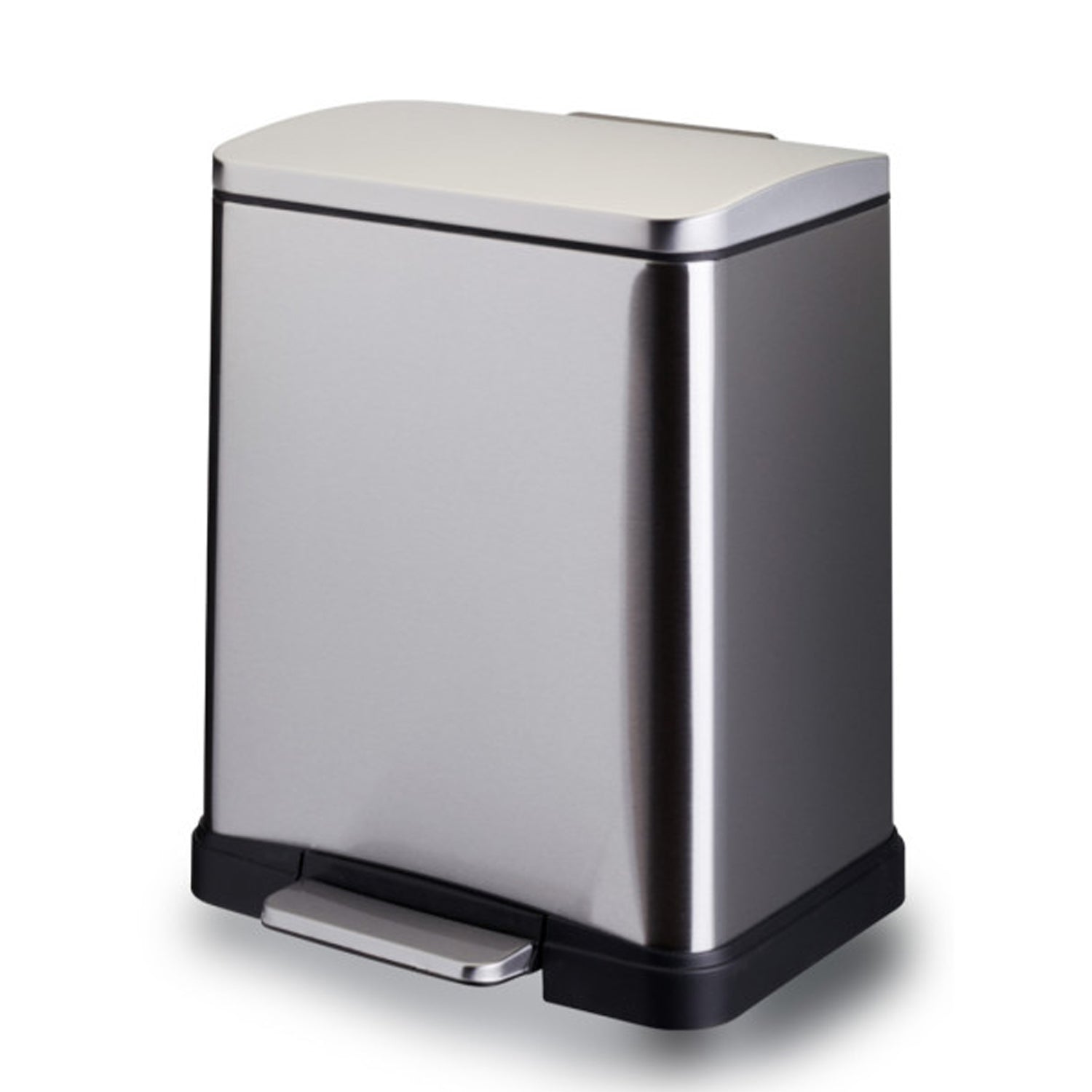 Pattumiera rettangolare  con apertura a pedale Lineabeta Sestei Capienza 12 Lt