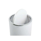 Elegante Pattumiera ribaltabile modello MIKA capienza 6L colore Bianco