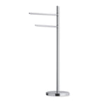 Portasalviette da pavimento in ottone altezza 100cm