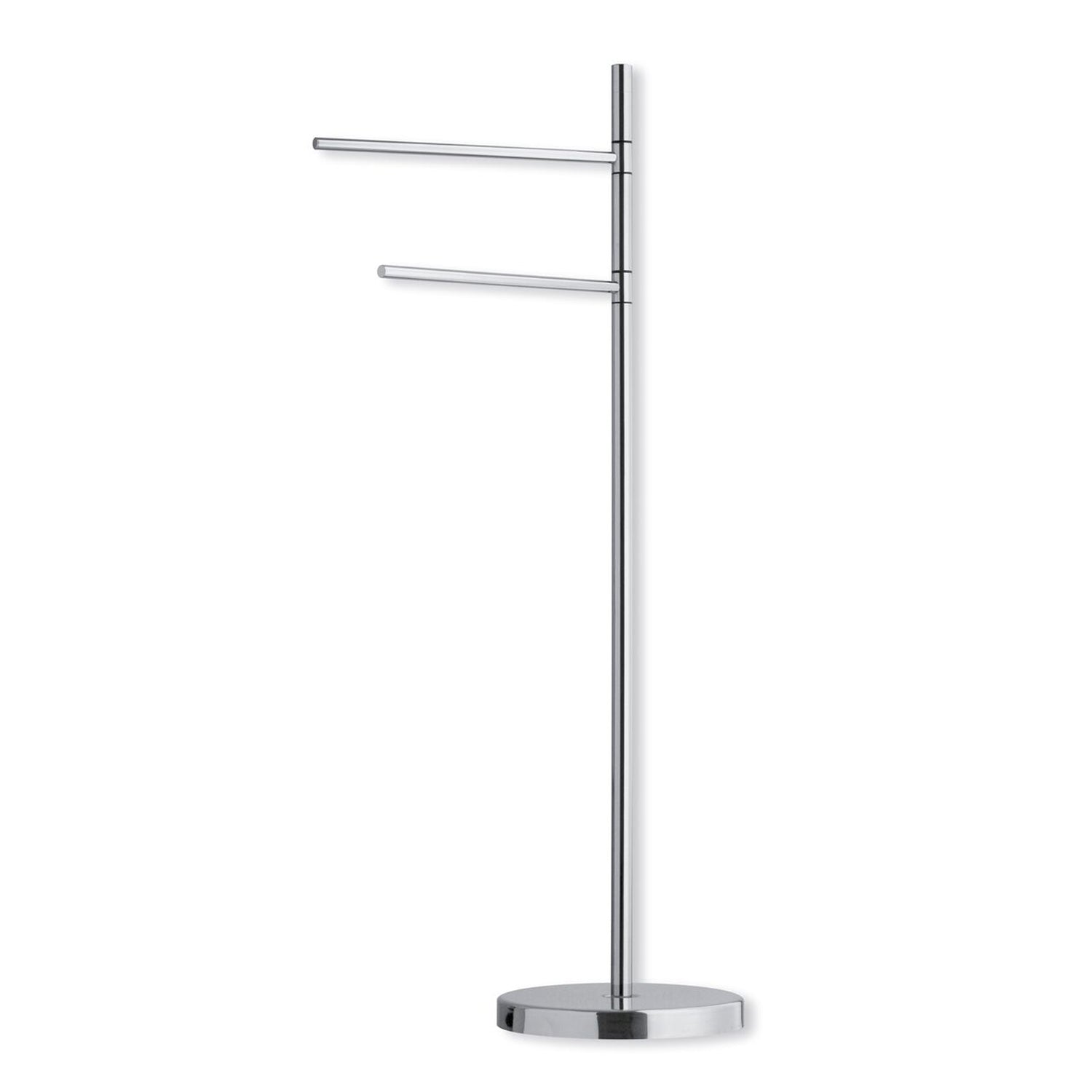 Portasalviette da pavimento in ottone altezza 100cm