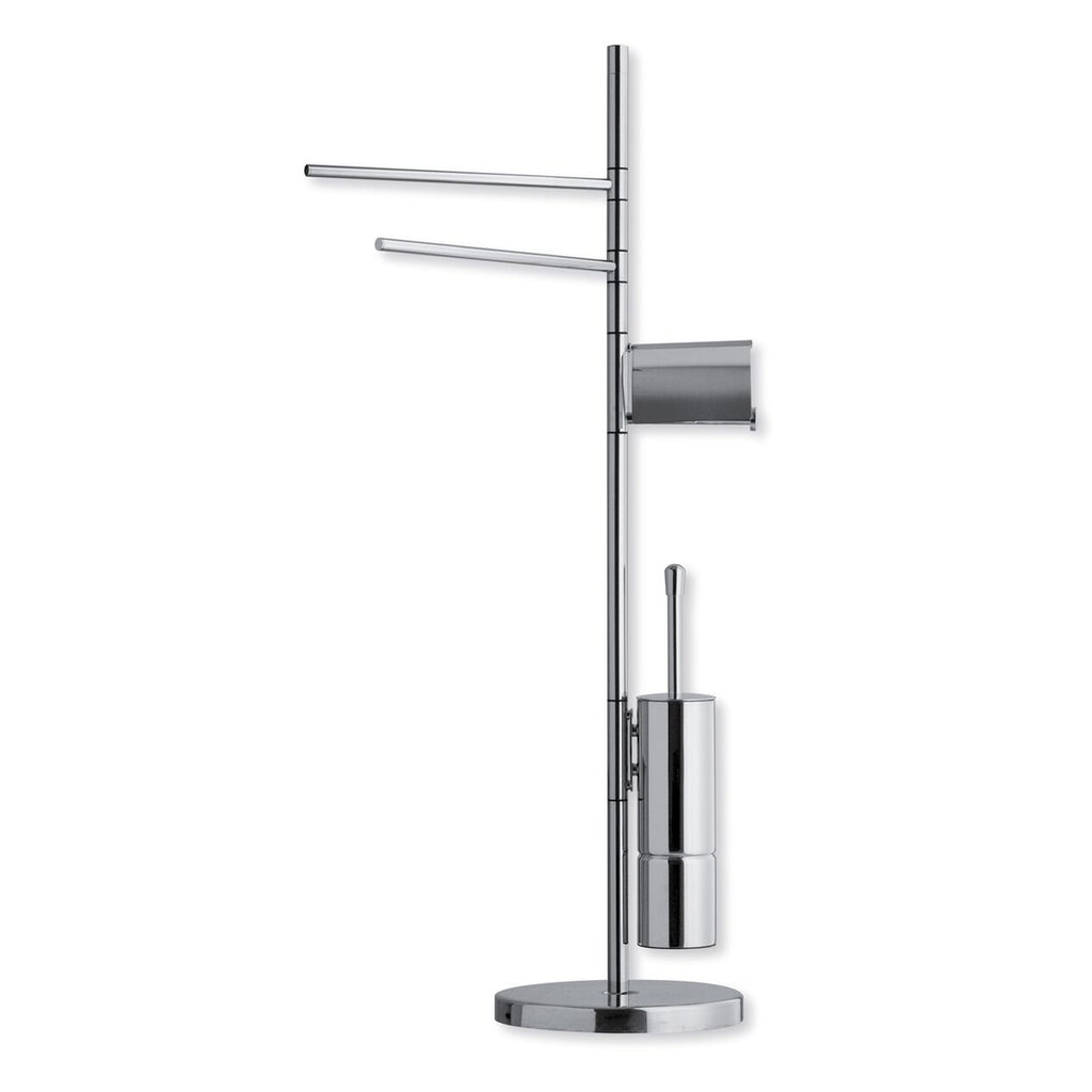 Piantana multifunzione in ottone altezza 100cm