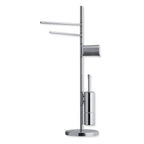 Piantana multifunzione in ottone altezza 100cm