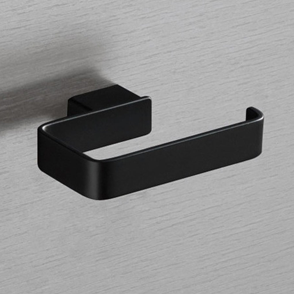 Portarotolo a parete Gedy serie Lounge - Nero Matt