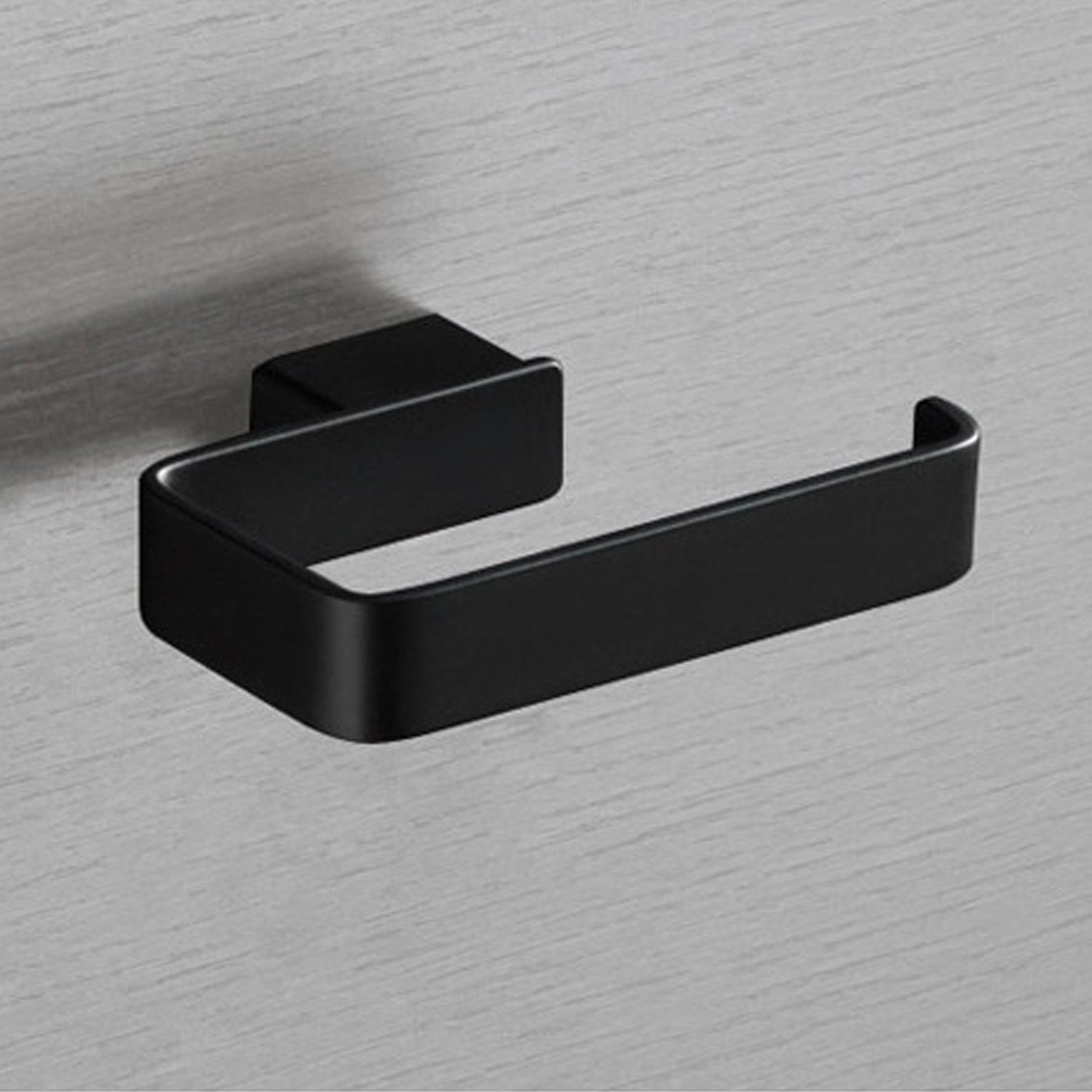 Portarotolo a parete Gedy serie Lounge - Nero Matt