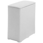 Cesto portabiancheria modello Ambrogio di Gedy - Bianco