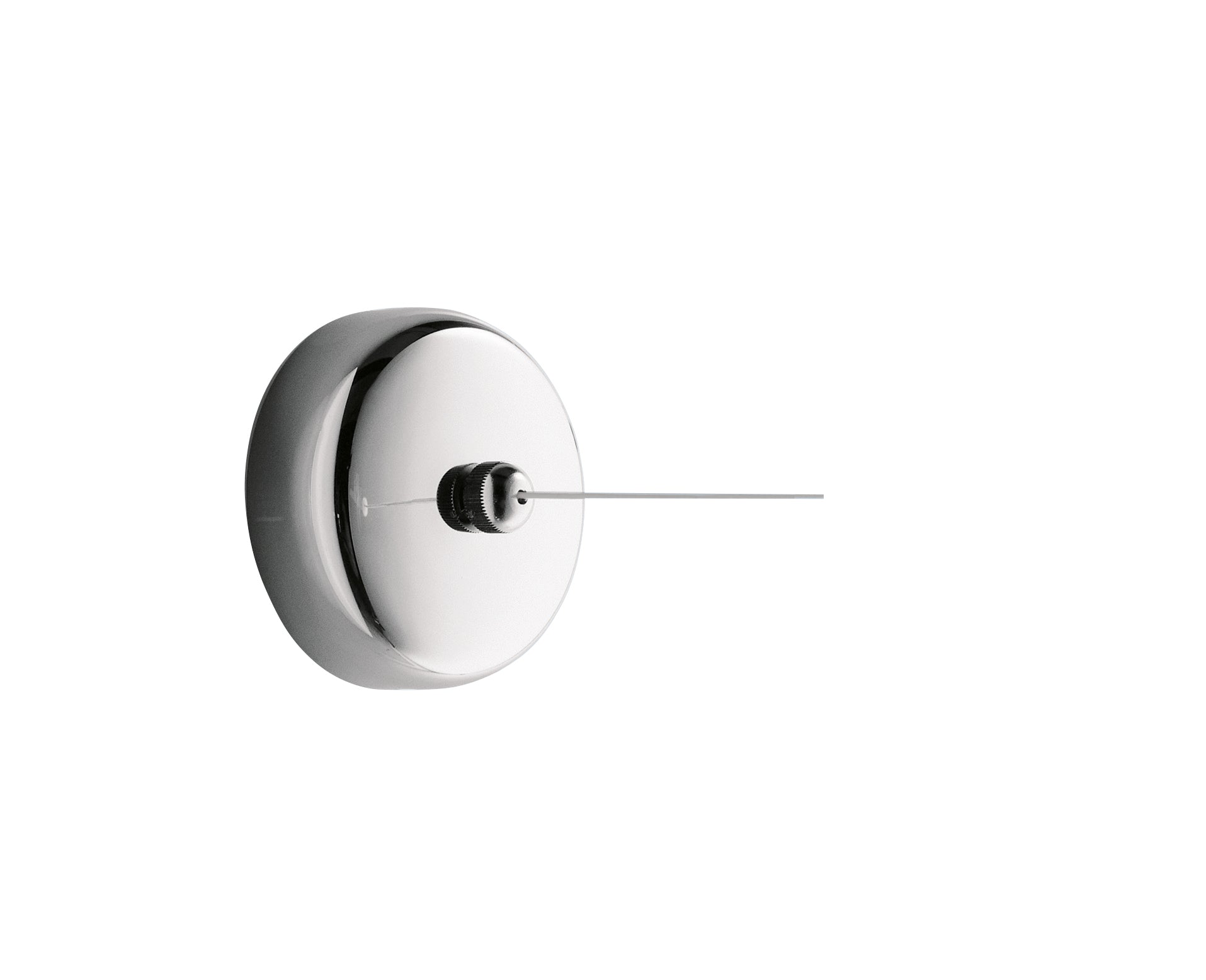 Filo stendibiancheria riavvolgibile in Acciaio Inox estensione di Gedy modello Tullo - Lucido