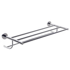 Gedy Felce mensola portasciugamani doppia acciaio inox e cromall cm 61