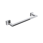 Porta asciugamani in ottone da fissare a parete collezione Dado di Lineabeta - Metallo satinato 340mm