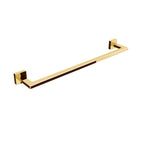 Porta asciugamani in ottone da fissare a parete collezione Dado di Lineabeta - Metallo oro 490mm