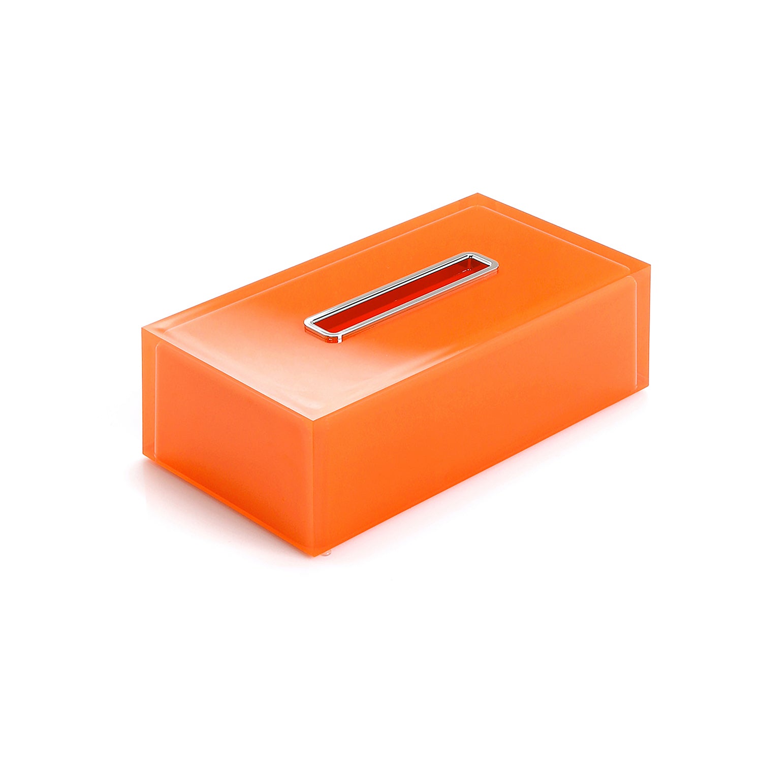 Portafazzoletti da appoggio Gedy serie Rainbow - Arancione