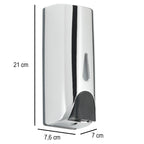 Dispenser sapone o disinfettante mani a parete di Gedy modello Squid - Cromato