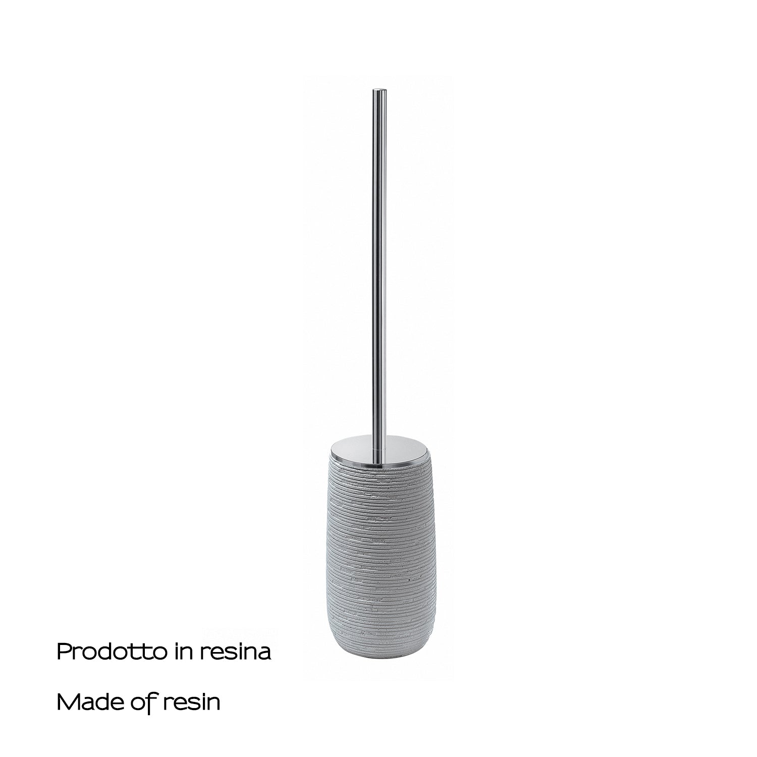 Scopino da appoggio in resina Gedy serie Gemini - Grigio