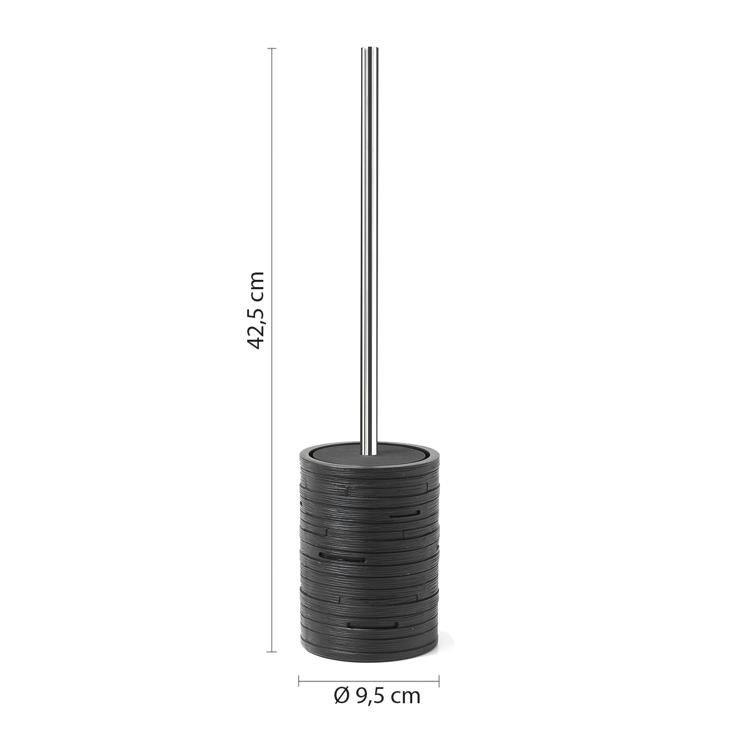 Scopino in resina Gedy serie Helen - Nero