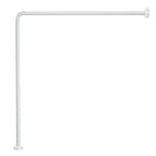 Asta doccia angolare in Alluminio 80x80 cm di Gedy - Bianco