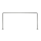 Asta doccia angolare 80x170x80 cm di Gedy - Alluminio Anodizzato