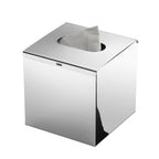 Porta fazzoletti da appoggio Gedy in acciaio inox AISI 304 - Cromato