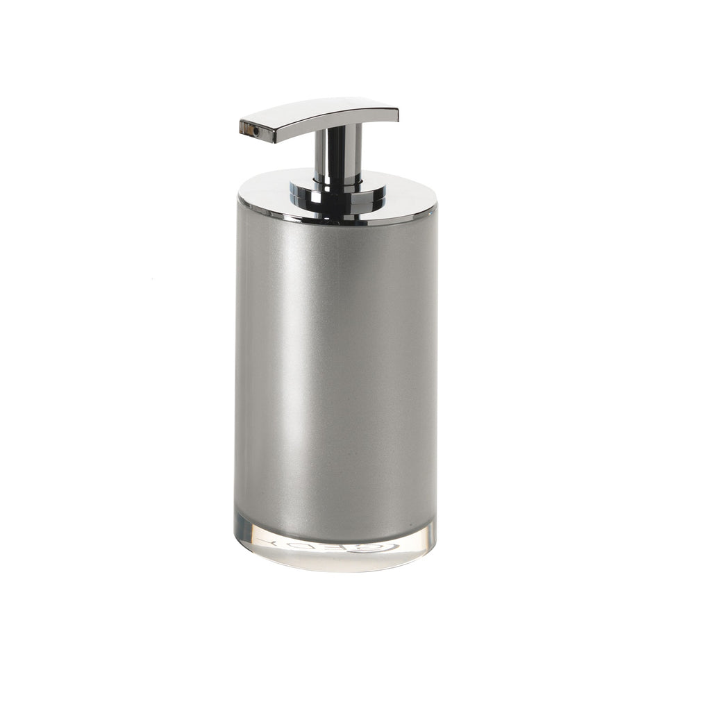 Dosasapone da appoggio Gedy serie Vega - Argento