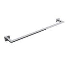 Porta asciugamani in ottone da fissare a parete collezione Dado di Lineabeta - Metallo satinato 640mm