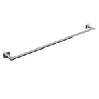 Porta asciugamani in ottone da fissare a parete collezione Dado di Lineabeta - Metallo satinato 840mm