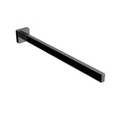 Porta asciugamani in ottone da fissare a parete collezione Dado di Lineabeta - Metallo nero opaco