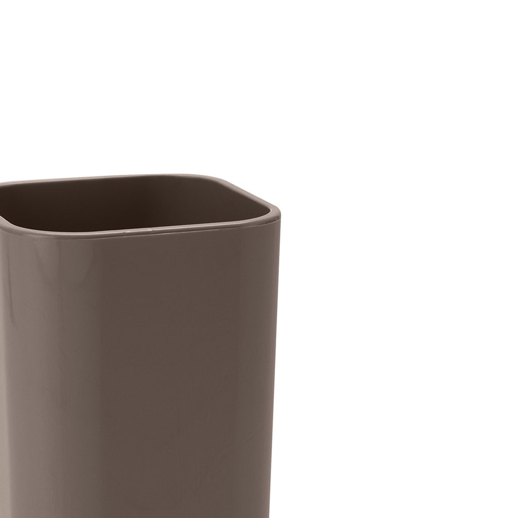 Portaspazzolini da appoggio Gedy serie Seventy - Tortora