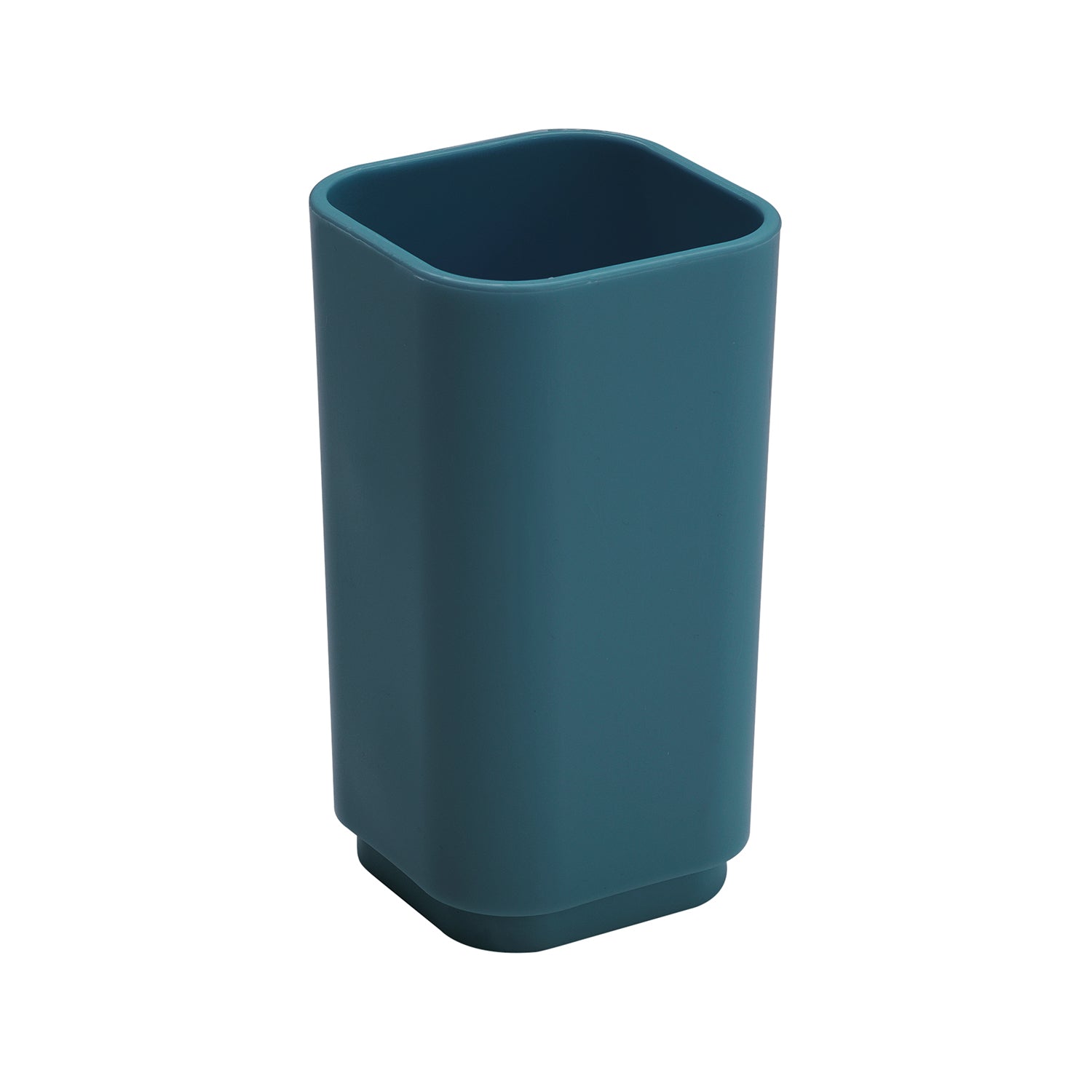 Portaspazzolini da appoggio Gedy serie Seventy - Blu Petrolio