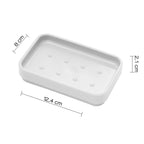 Portasapone da appoggio Gedy serie Seventy - Bianco