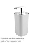 Dosasapone da appoggio Gedy serie Seventy - Bianco