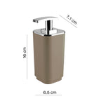 Dosasapone da appoggio Gedy serie Seventy - Tortora