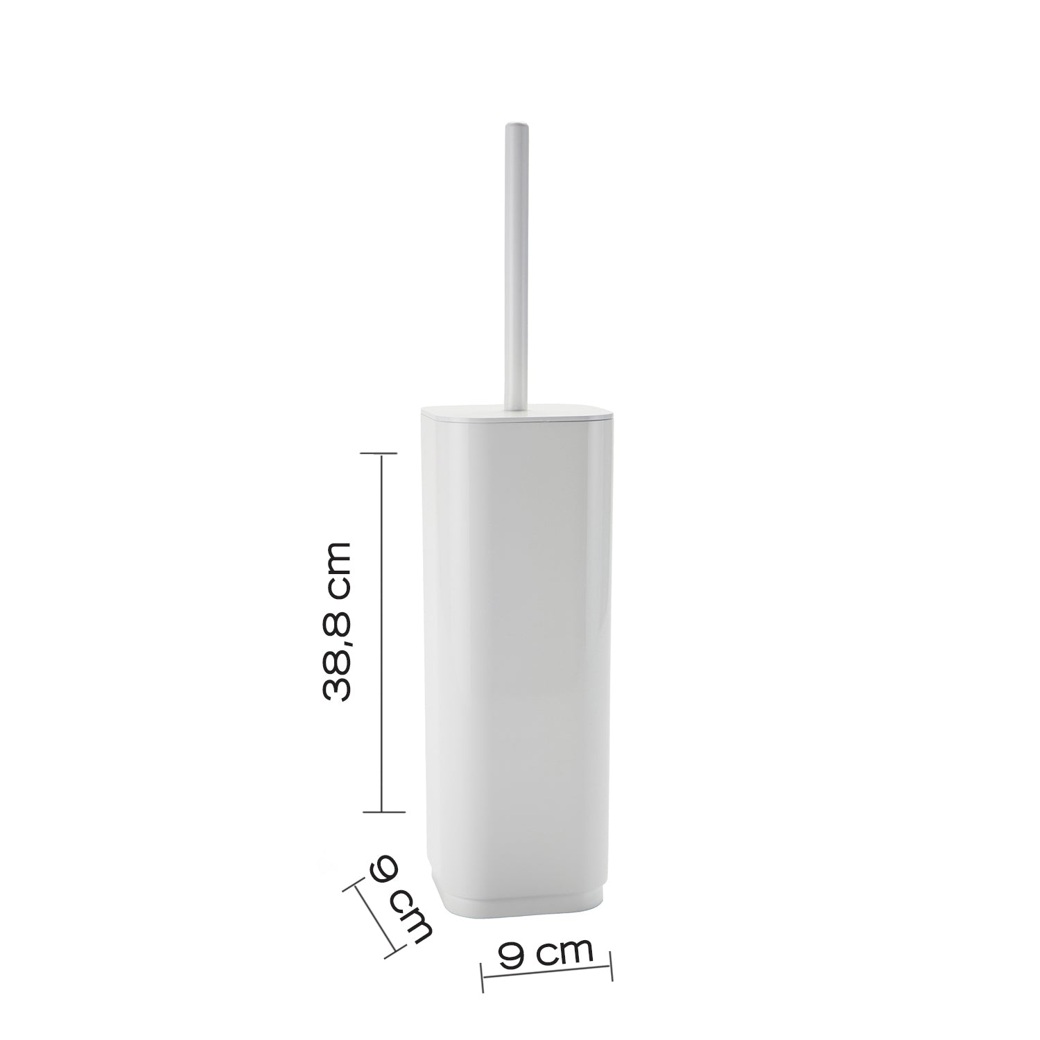 Scopino da appoggio Gedy serie Seventy - Bianco