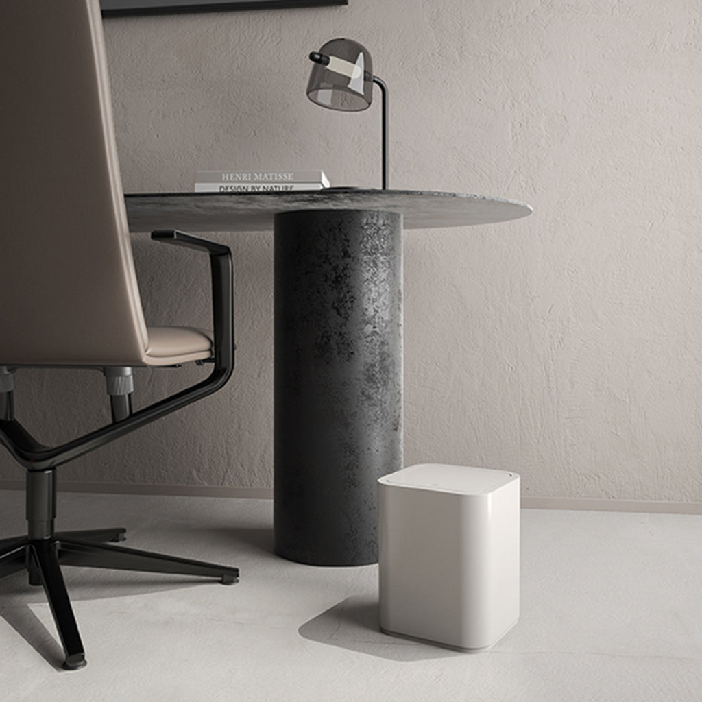 Portarifiuti 8 lt da appoggio Gedy serie Seventy - Bianco