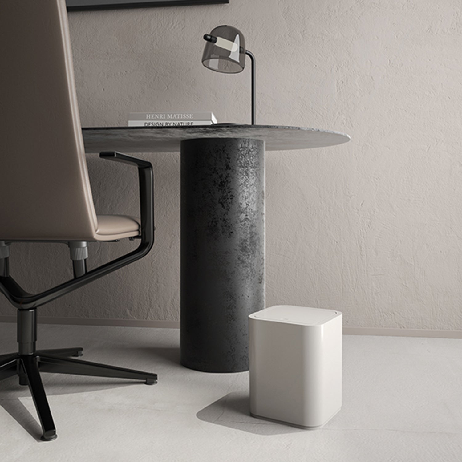 Portarifiuti 8 lt da appoggio Gedy serie Seventy - Bianco